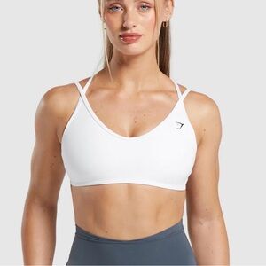 Gymshark White Sports Bra